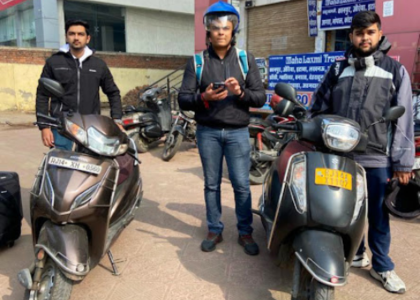 scooty rental in jaipur