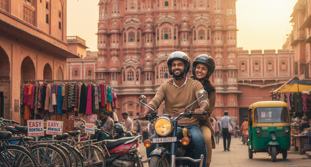 Explore the Pink City Conveniently with Reliable Bike Rentals in Jaipur